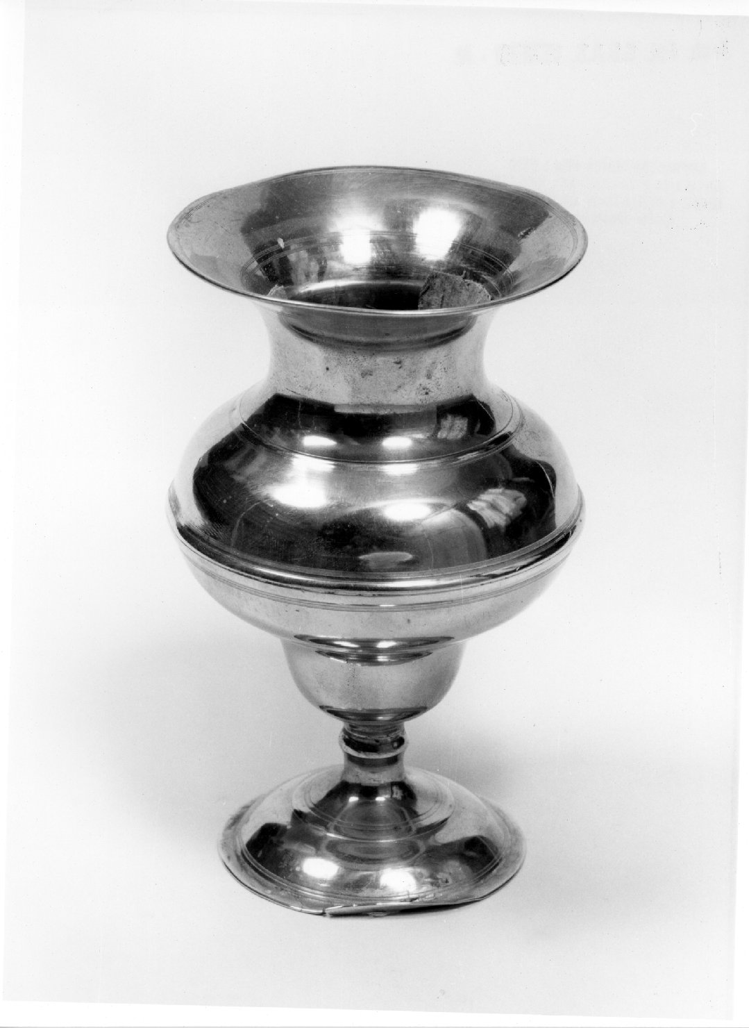 vaso - ambito veneto (fine/inizio secc. XVIII/ XIX)