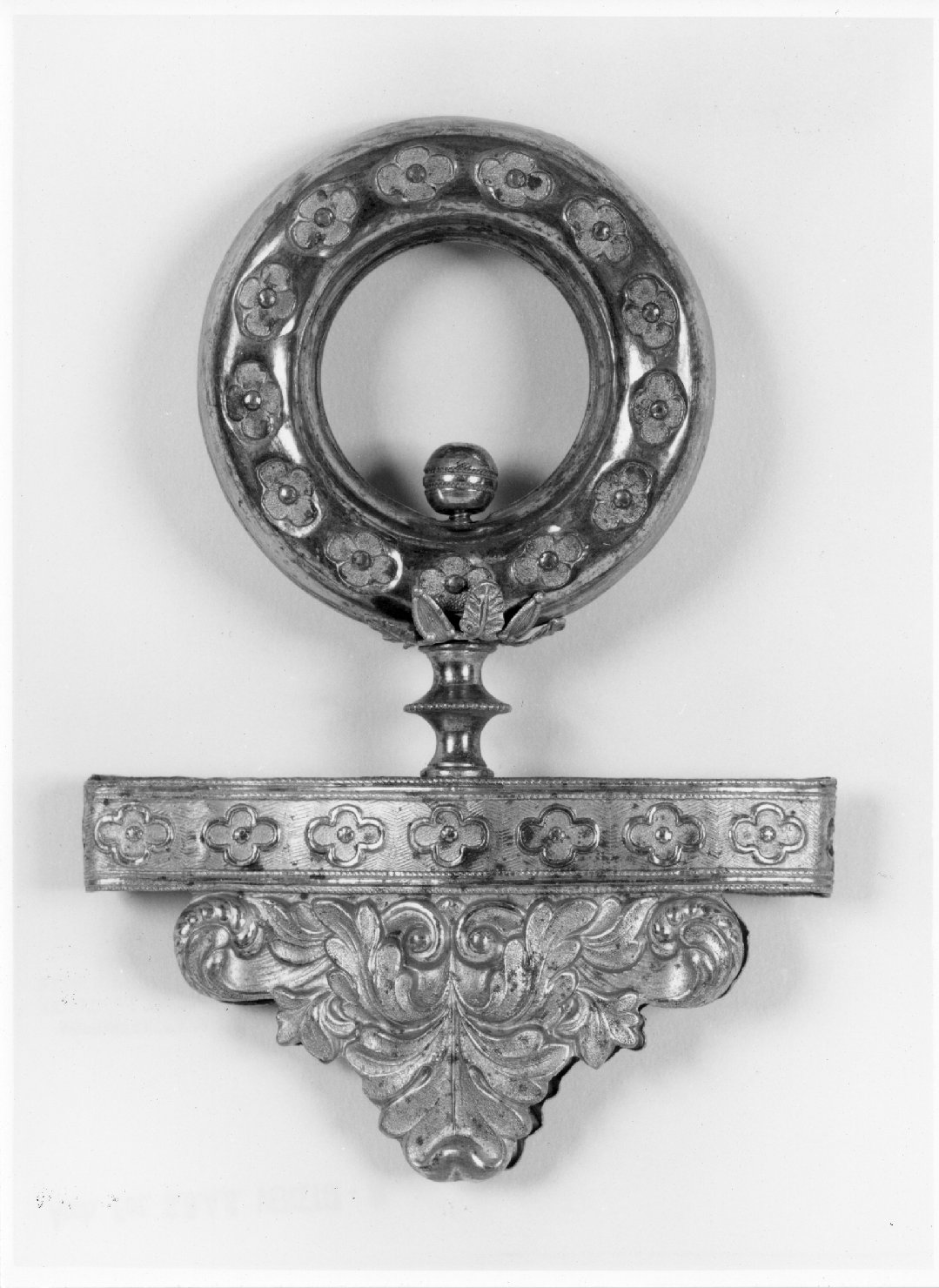 fermaglio di piviale - ambito veneto (fine sec. XIX)