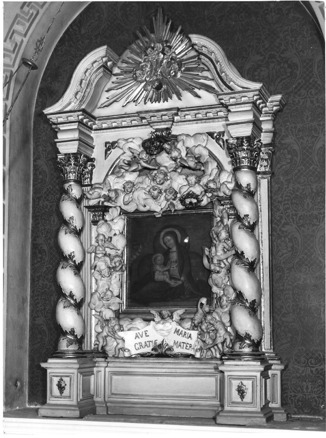 altare maggiore - ambito bellunese (sec. XVIII)