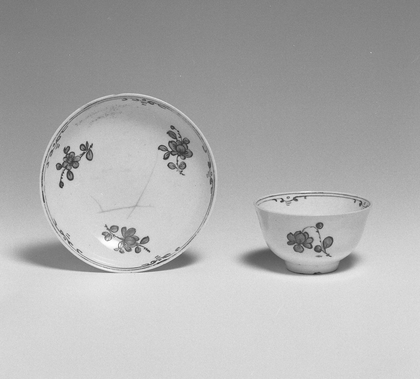 piattino - ambito veneto (secc. XVIII/ XIX)