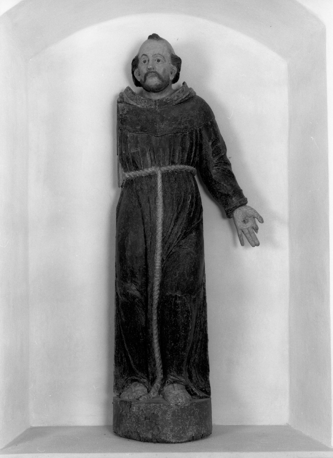 San Francesco (statua) - ambito friulano (?) (sec. XVI)