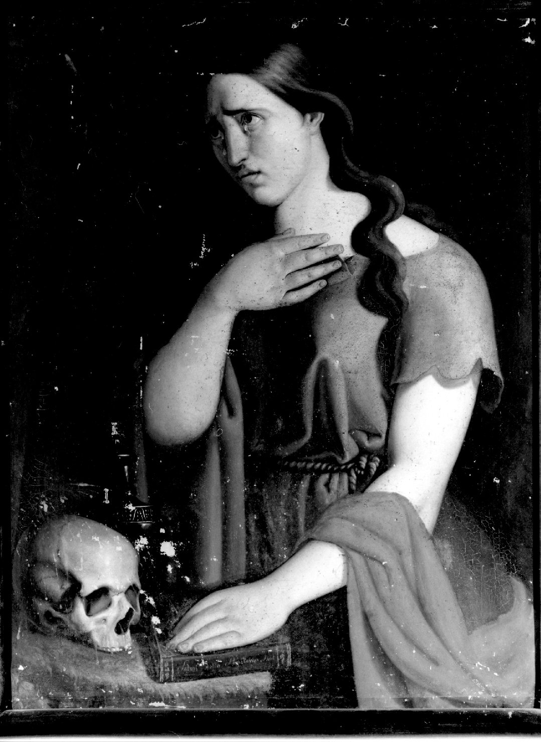 Santa Maria Maddalena penitente (dipinto) - ambito veneto (sec. XIX)